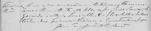 Casamento de Floriano Perez, filho de Conceição Gravada, ou melhor, Concepción Gualda.